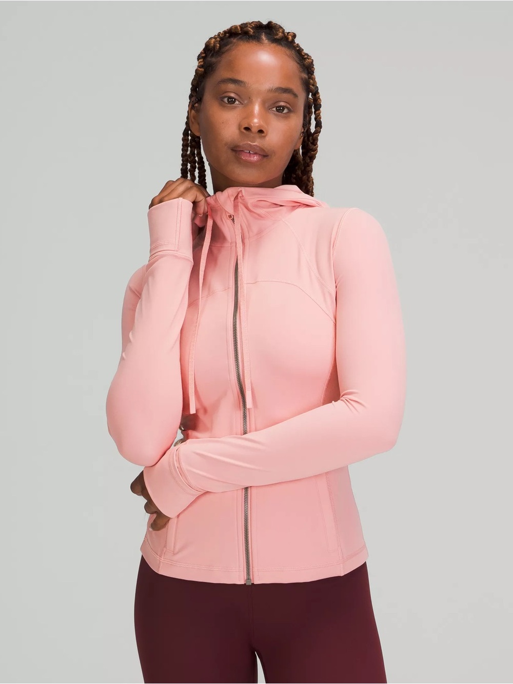 NWOT! Lululemon Pink Puff Define Hooded Jacket